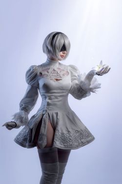[COS福利] 国外美女SayaTheFox – 2B White Dress(10P)-图控