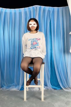 三禾摄影 No.040 卫衣 休闲短裤 黑丝(147P)-图控