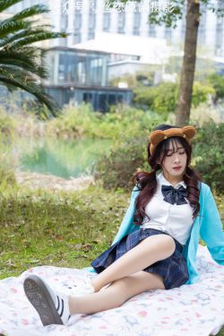 丝恋摄影 No.014 小梦 - 蓝色开衫 jk短裙 肉色丝袜 白色帆布鞋(203P)-图控
