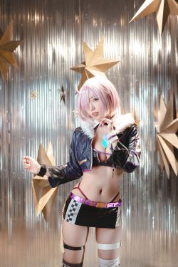 动漫博主 切切celia - FGO 玛修赛车服(23P)-图控