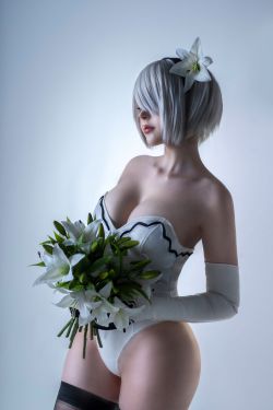 [COS福利] 国外美女SayaTheFox - 2B Floral(10P)-图控