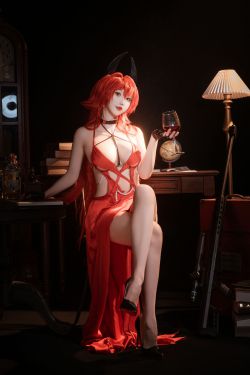 可爱人气Coser面饼仙儿 - Nikke 小红帽礼服(24P)-图控