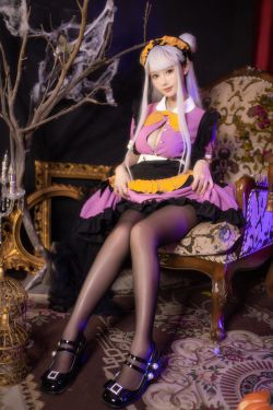 羽生三未 图集 – 万圣黑丝女仆(37P)-图控