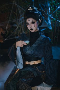 鬼马少女 阿薰kaOri - 黑神话悟空 蜘蛛精 四妹(128P)-图控