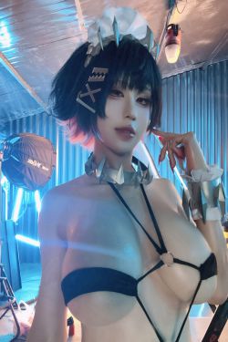 动漫博主桜满三时 - 绝区零 艾莲乔 绑带比基尼(28P)-图控