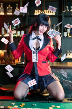 日本性感萝莉Byoru - Yumeko Jabami (Kakegurui)(50P)-图控