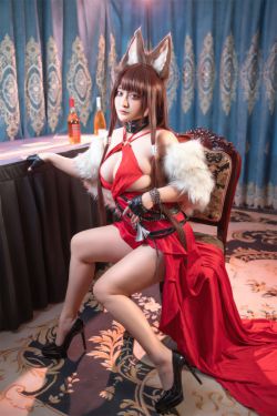 动漫博主 洛璃LoLiSAMA - 碧蓝航线 赤城 礼服(53P)-图控