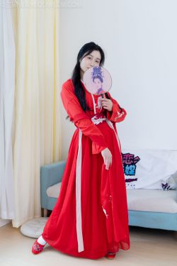 物恋传媒 No.2328 绒绒 - 汉服、布鞋、白棉袜、红色船袜(174P)-图控