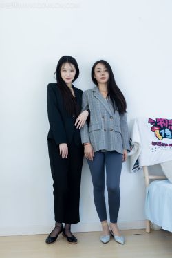 物恋传媒 No.2338 菜菜&岚岚 - 两双平底鞋、短黑丝、短肉丝(169P)-图控