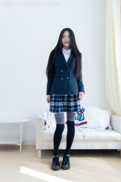 物恋传媒 No.2371 茯苓 - JK制服、皮鞋、拼接过膝袜(155P)-图控