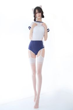 清纯少女五更百鬼 - 舰长 体操服 猫耳(25P)-图控
